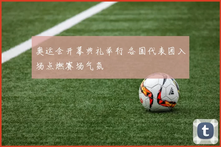 奥运会开幕典礼举行 各国代表团入场点燃赛场气氛