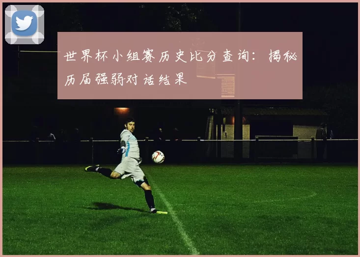 世界杯小组赛历史比分查询：揭秘历届强弱对话结果