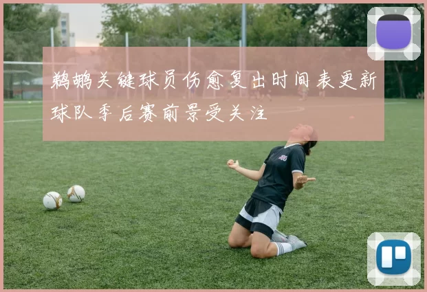 鹈鹕关键球员伤愈复出时间表更新球队季后赛前景受关注