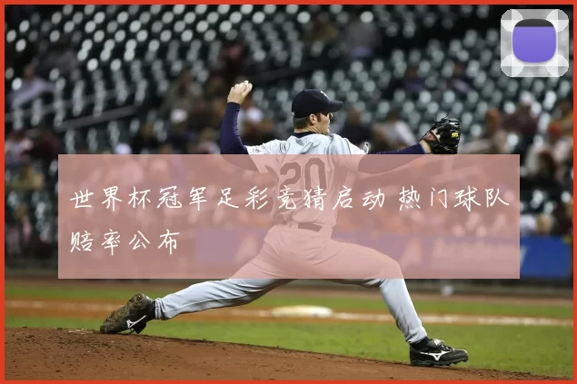 世界杯冠军足彩竞猜启动 热门球队赔率公布