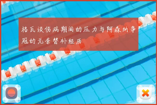 格瓦谈伤病期间的压力与阿森纳争冠的无奈替补经历